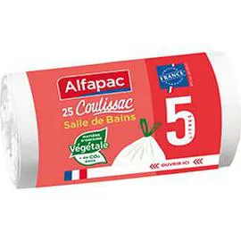 Sacs poubelle 5l Salle de Bain (x25)