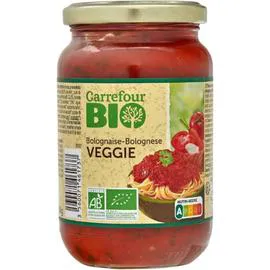 CARREFOUR BIO Sauce tomate Bolognaise Veggie 350g