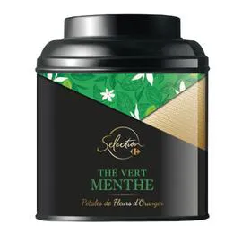 Thé vert menthe fleurs d'oranger SELECTION (100g)