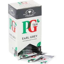 PG Tips Thé Earl Grey 25 sachets (l'unité)