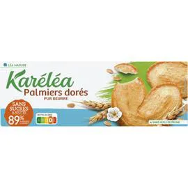 LÉA NATURE, KARÉLÉA Biscuits palmiers s/sucres 100g