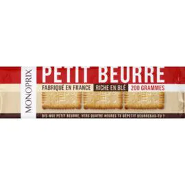 MONOPRIX Petit beurre 200g