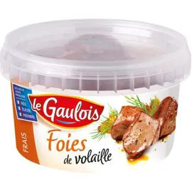 Foies de volaille frais (350g)