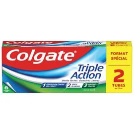 Dentifrifice Bipack Trip Action Original Fresh (2x75ml)