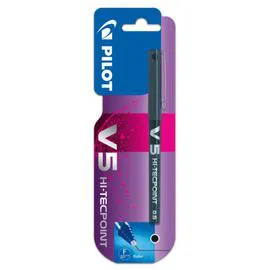 Stylo roller V5 encre liquide noir (l'unité)