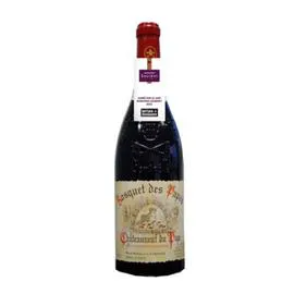 BOSQUET DES PAPES Châteauneuf-du-Pape AOP, rouge 750ml