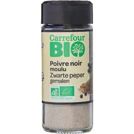 CARREFOUR BIO Poivre noir moulu 38g