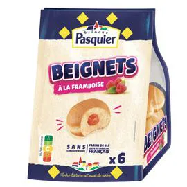 BRIOCHE PASQUIER Beignets Framboise x6 270g