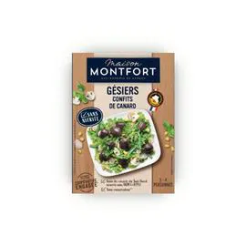 Gésiers de canard confits entiers sans nitrite (250g)