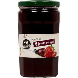 Confiture 4 fruits rouges (750g)