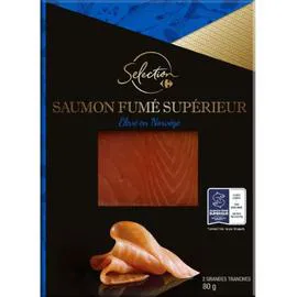 Saumon fumé de Norvège Selection (80g)