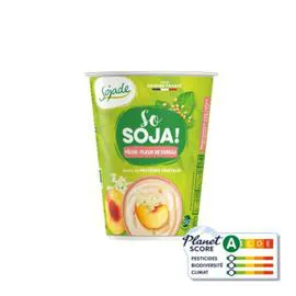 SOJADE So Soja ! Pêche & Fleur De Sureau Bio 400g