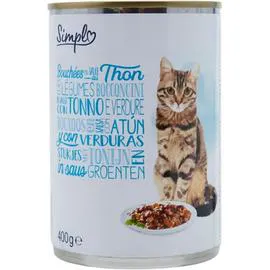 Pâtée pour chat thon légumes (400g)