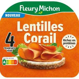 FLEURY MICHON Tranches de lentilles corail 120g