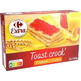 Toast froment (2x125g)