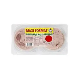 Roulade au jambon, qualité choix, 2 x 7 tranches (250g)