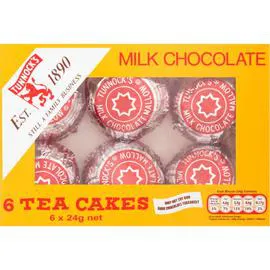 Tunnock's Marshmallow sur biscuit enrobé de chocolat au lait (144g)