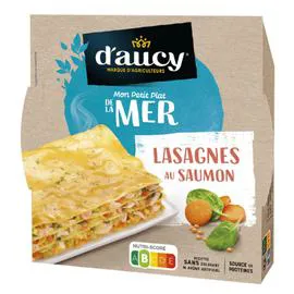 Plat Cuisiné lasagnes saumon (300g)