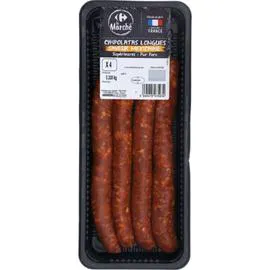 Chipolatas longues saveur mexicaine (320g)