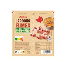 Lardons fumés sans nitrite (2x75g)