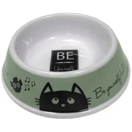 Gamelle pour chat mélamine 200ml (l'unité)