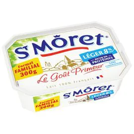ST MÔRET Fromage à Tartiner Léger 8% Mat.Gr. 300g