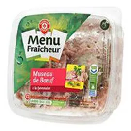 MARQUE REPÈRE, MENU FRAÎCHEUR Museau de boeuf A la lyonnaise 300g
