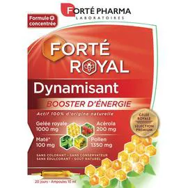 Gelée Royale 1000mg Acerola 200mg Dynamisant Ampoule (20cl)