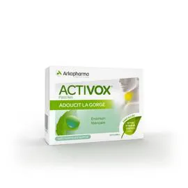 Complément alimentaire Activox menthe eucalyptus (x24)