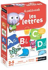 La petite école - Les lettres - jeu éducatif - 3-5A (x6)