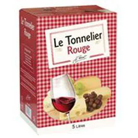  Vin Union Européenne rouge Le Tonnelier 5l