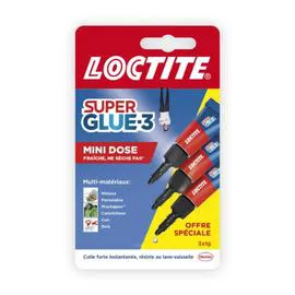 Colle Super Glue3 mini trio x3 (x3)