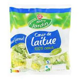 MARQUE REPÈRE, NOTRE JARDIN Salade Coeurs de laitue 320g