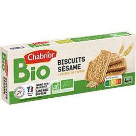CHABRIOR BIO Biscuits sésame BIO 180g