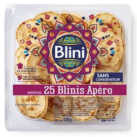 BLINI Blinis apéro - x25 125g