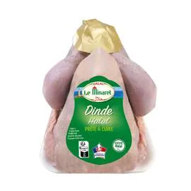 Dinde halal prête-à-cuire (1,1kg)