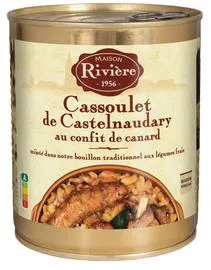 Cassoulet au confit de canard (840g)