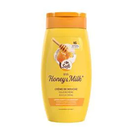 CARREFOUR SOFT Crème de douche lait et miel 250ml
