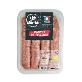 Saucisses de Toulouse (4x125g)