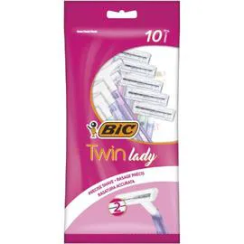 BIC Rasoirs jetables Twin Lady x10