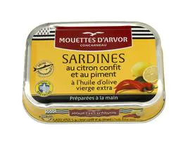 Sardines au citron confit et au piment (115g)