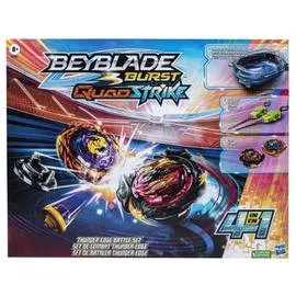 HASBRO GAMING Set de combat Thunder Edge - Beyblade Burst QuadStrike BEYBLADE l'unité