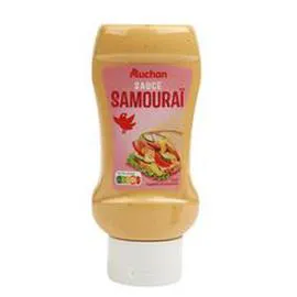 AUCHAN Sauce samouraï flacon souple 340g