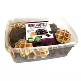 Mini gaufres chocolat noir (250g)