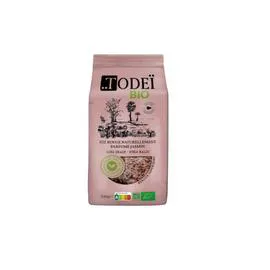 Riz long grain rouge parfumé jasmin variété Phka Malis Bio (500g)