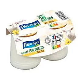 Yaourt pur brebis vanille (2x125g)