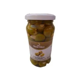 Olives vertes farcies aux amandes (200g)