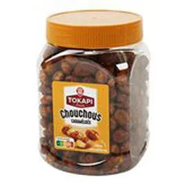 MARQUE REPÈRE, TOKAPI Cacahuètes caramélisées 400g