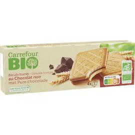 Biscuits bio chocolat noir (185g)