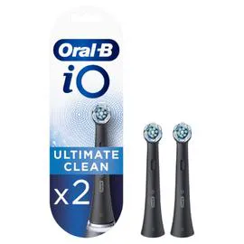 Pack de 2 brossettes iO Ultimate Clean - Noir (l'unité)